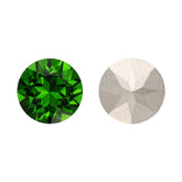 Fern Green XIRIUS Chaton Shape High Quality Glass Pointed Back Fancy Rhinestones WholesaleRhinestone